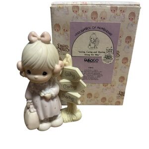 🎃Precious Moments 1993 Symbol of Membership {C0013}